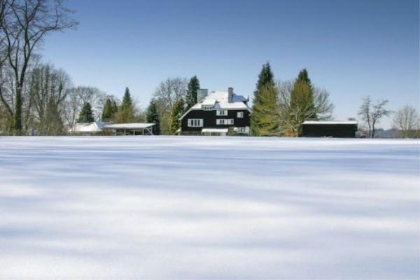 Fabulous Mansion In Spa Liege With Private Garden Exteriör bild